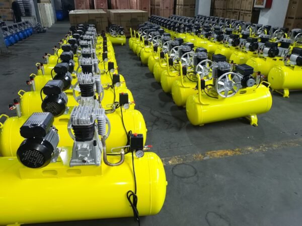 Powerful 3hp Air Compressor AL2065 compresor de aire portatil 150 liter Air tank Aluminum Italian Pump Head Jack Hammer