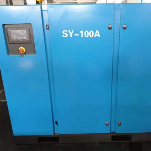 Nice out door indoor hydrodynamics air power machine 100HP stationary movable Industrial Machinery Screw Air Compressor