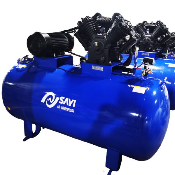SAYI V2105 10HP Cast Iron Gas Compressor Pump 500L AC Oxygen Booster High Pressure Portable Air Compressor