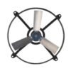 Axial-flow Exhaust Round Frame Fan CE Approved airing for plant warehouse buliding canteen basement