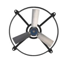 Axial-flow Exhaust Round Frame Fan CE Approved airing for plant warehouse buliding canteen basement