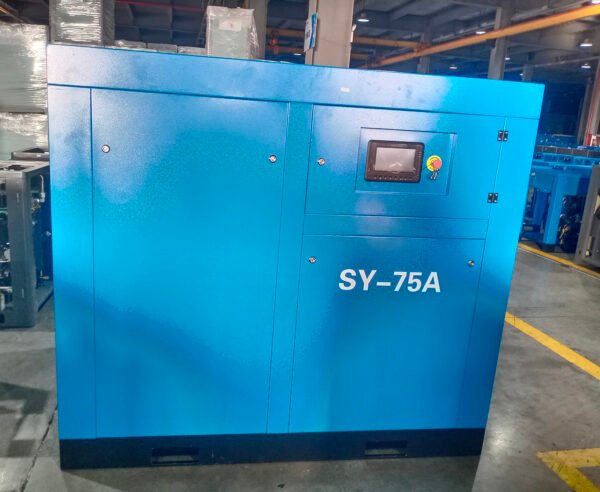 SAYI 75 Horse Power 415V 380V 8 Bar Direct Driven Cheap Screw Air Compressor