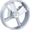 Axial-flow Exhaust Round Frame Fan CE Approved airing for plant warehouse buliding canteen basement