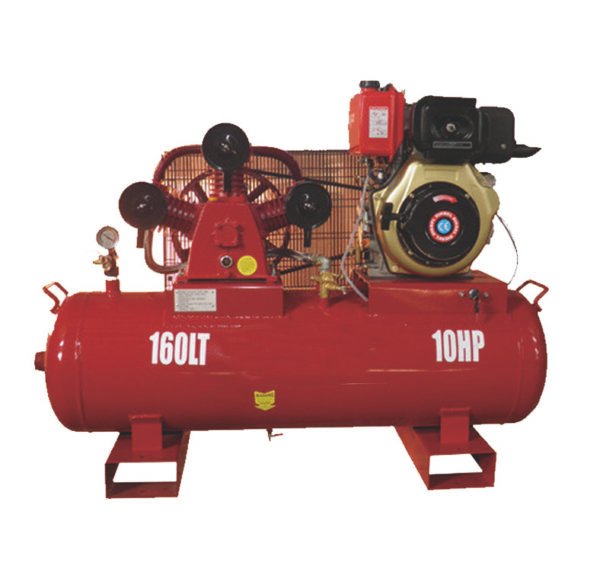Competitive Price Sy-V2105D Diesel Engine Air Compressor 300l for Wild Plant Mining Rock Drilling