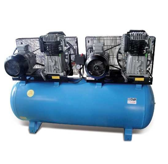 Good Quality SY-V2080/2 8bar with 1000L air tank 4kw 5.5HP piston air compressor from China