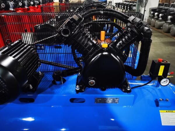 OEM SY-V2065H Two Cylinder Compressor Head 10 bar 3HP High Pressure Air Compressor 100l