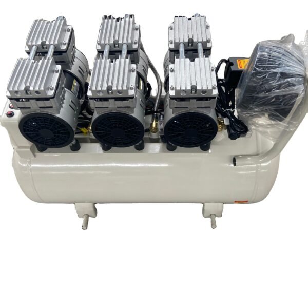 Quality Guarantee SAYI 800*3/65L Oilless Head Air Mute Compressor Portable Oil Free Air Compressor