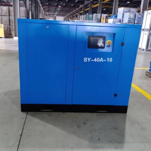 Sayi 37kw 50HP 10bar Direct Driven Single Stage Fixed Speed Screw Air Compressor