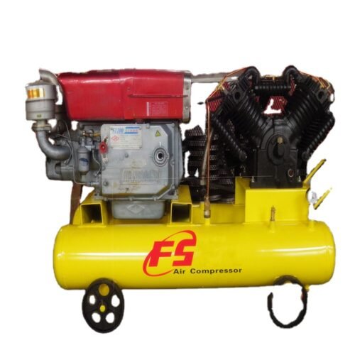 Competitive Price Sy-V2105D Diesel Engine Air Compressor 300l for Wild Plant Mining Rock Drilling