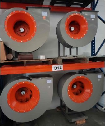 CF-11 Low-Noise High-Pressure Fan Multi-Plane Centrifugal Ventilator