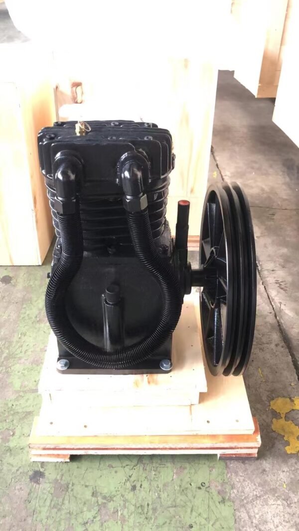 SY T090 Cast Iron High Pressure 12Bar Air Pumps Piston Air Compressors Two Stages