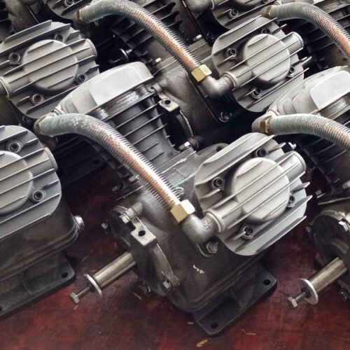 V2080 piston air compressor head air compressor spare parts Iron compressor air pump