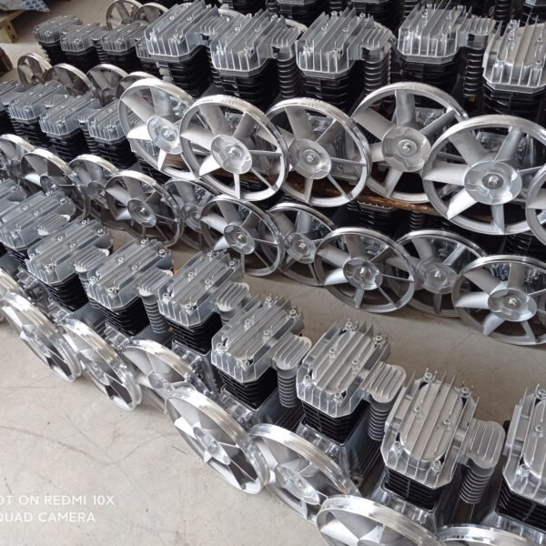 Aluminum Italian Air Pumps CE Approved Piston industrial Air Compressor head Single Stage Sy-Al2055