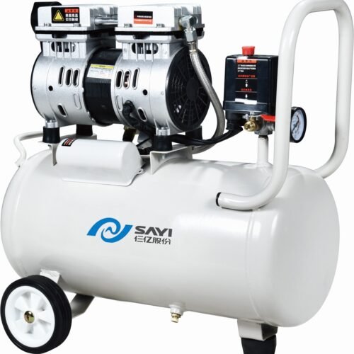 digital custom oil free air compressor silent pump dental air compressor CE SY600*1/30L