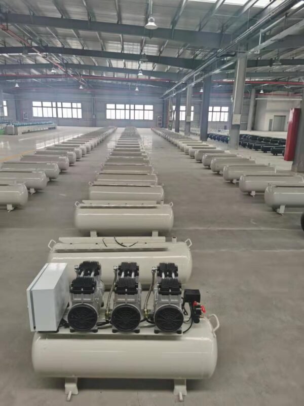 SY-600 3/65L Wholesale Nice Price Dental Silent Audio Compressor Oxygen Booster Oil Free Air Compressor