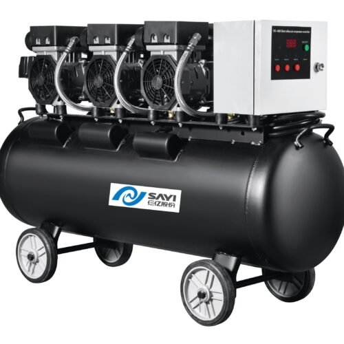 Quality Guarantee SY1200 3 140L Medical Dental Machines Compressor Oilless Engine Air Compressor