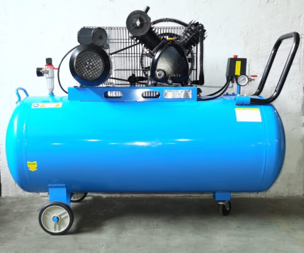 Customized SY-V2065H Two Cylinder Compressor Cast Iron Head 10 air bar 3HP High Pressure Air Compressor 200l