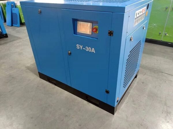 S-30A 22KW CE Approved Fiber Laser Cutting Machine Screw Air Compressor without Air Dryer