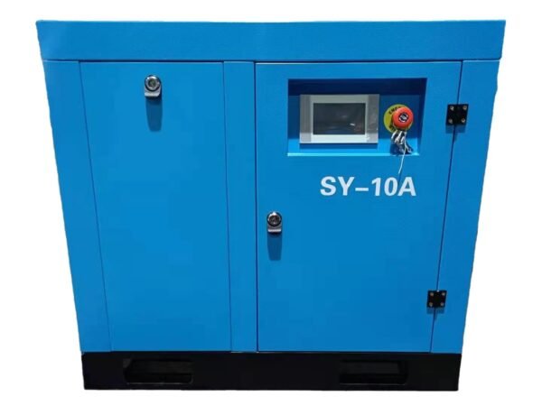 Factory Direct Selling 10HP 8 air bar Two Single stage Rotary Screw Air Compressor with Laser Cutting