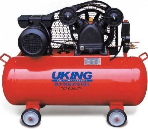 Custom made SY-V2065 Two Cylinder Compressor Head 8 bar 2.2kw Piston Air Compressor 200l