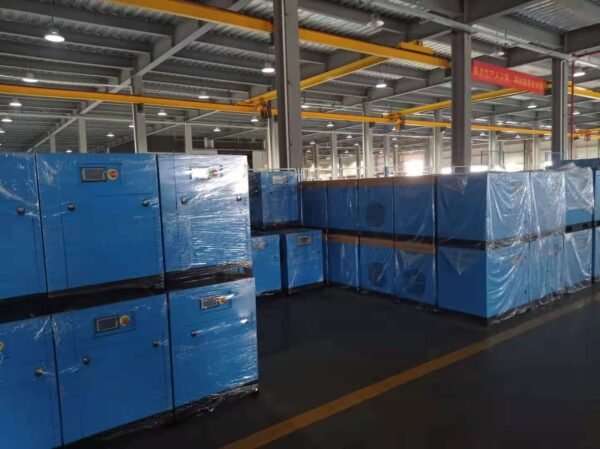 Customized industrial drilling compressor equipment mining compressor air power 10hp permanent magnet frequency screw compressor