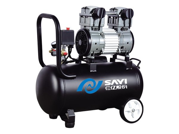 1200W Medical Dental Compressor movable oil free silent mute Air Compressor with 40 liter Air Tank