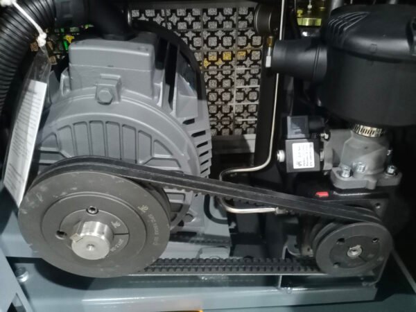 Sayi 5.5kw 7.5HP Belt Driven 8bar Single Stage Screw Air Compressor