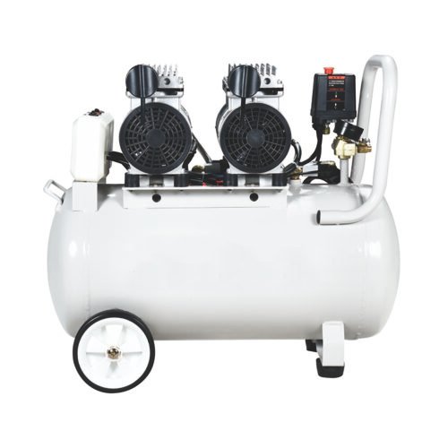 600W*2 Silent Oilless Air Compressor Mute Oil Free Mini Air Compressor Portable
