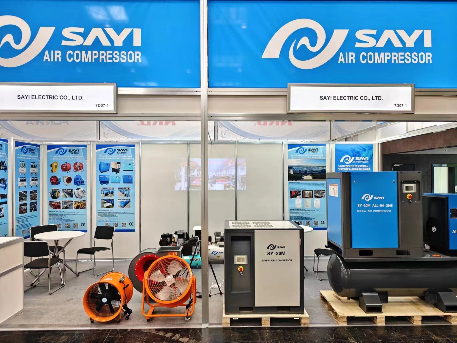 SAYI's Impressive Showcase at Hannover Messe 2024 1 444