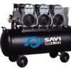 SY1200 3/140L Piston Dental Movable Oil-Less Mute Oil Free Air Compressor with CE Approved