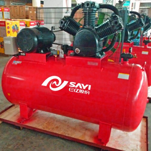 SAYI W3120 Cast Iron 3 Three Cylinder Compressor Head 8 bar 20HP Piston Air Compressor 1000L
