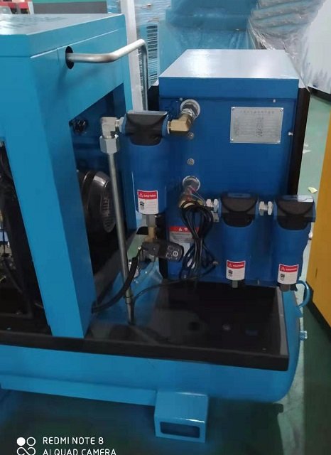 Reliable Factory designed oem 10HP Compressor Baosi Air-end 3 in 1 Direct Drive Screw Air Compressor Laser Cutting