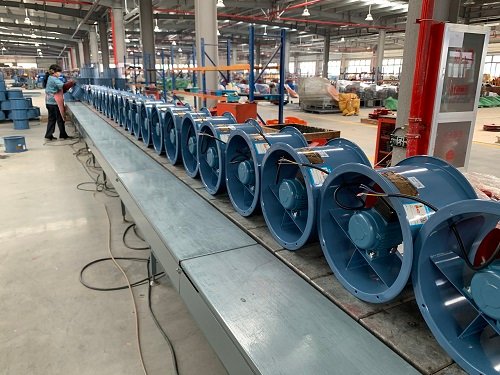 CE Approved Axial-Flow Fans Ventilation Building Exhaust Evaporative Blower Duct Pipeline