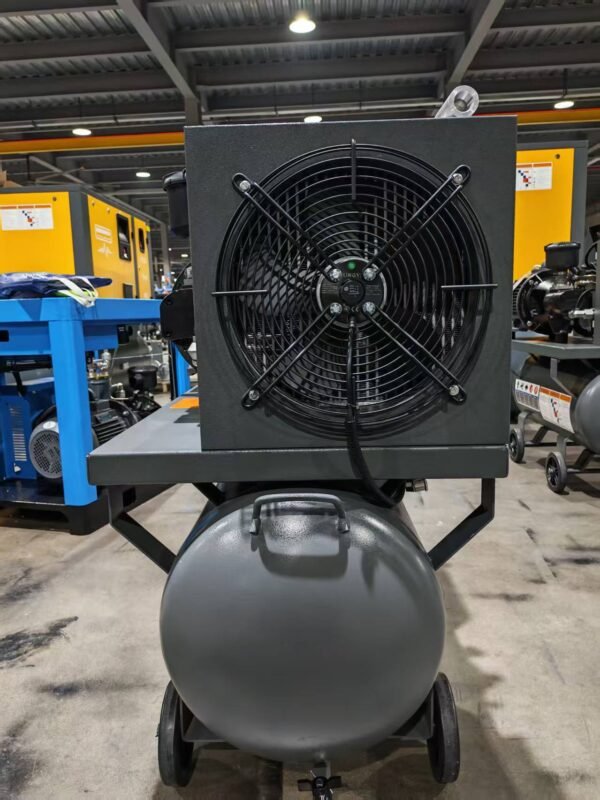 SAYI 5.5kw 7.5hp 8bar 100L Movable Fixed Speed Small Screw Air Compressor