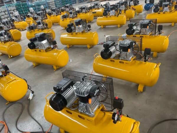 Hot Selling 8 air bar oem 220V Filter Spare Parts Fan Cooler AL2090 Industrial Belt Air Compressor 300 liter tank Oxygen Booster