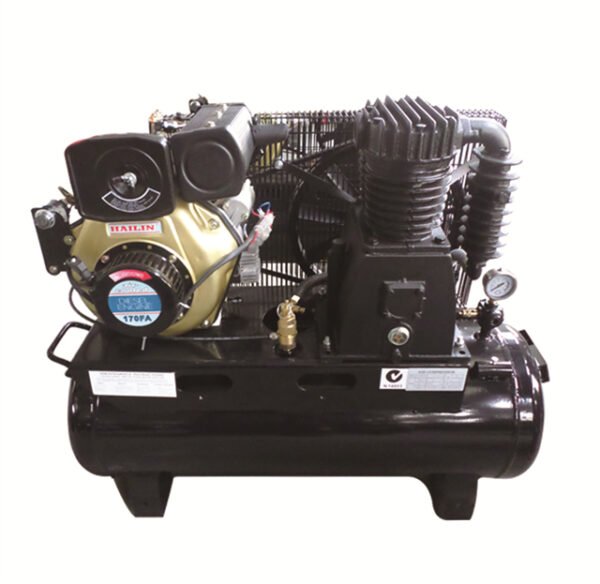 Good Price SY-T105 Diesel compressor 5.5HP 100L 185 cfm Cylinder Oxygen Booster Air Compressor