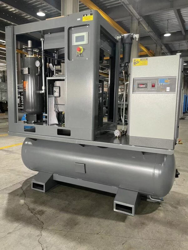 Sayi 8 10 16 Bar 15kw VSD All-in-One Filter Dryer Tank Screw Air Compressor