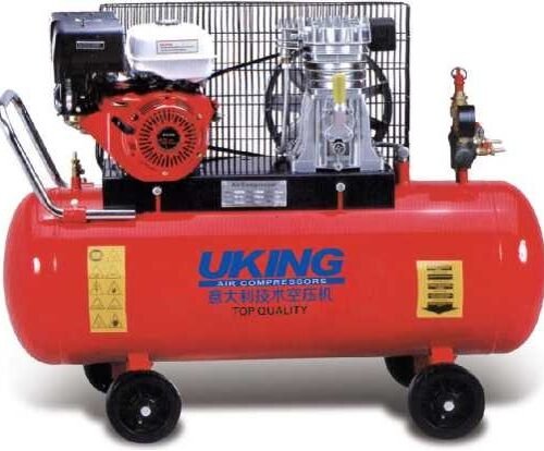 AL2065E Gasoline Engine Compressor 185cfm High Pressure Oxygen Booster Industrial Air Compressor 100L