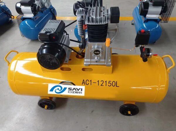 Good Quality Nice Price AL2065 3HP Air Compressor Gun 8 Air Bar 150 Liter Air Tank 2.2kW Piston Compressor