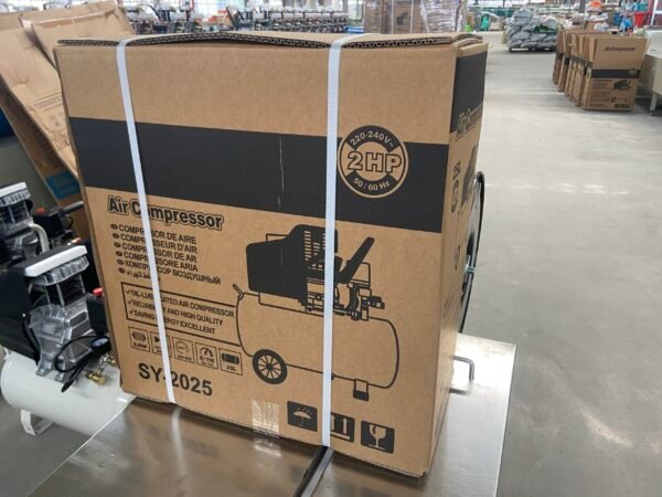 Factory Direct Selling 2025 2hp air compressor 24 liter Mini Piston Air Compressor for Spray painting