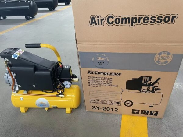 SY-2012 electric direct driven mini air compressor 220V 12L tank 1 HP CE certificate