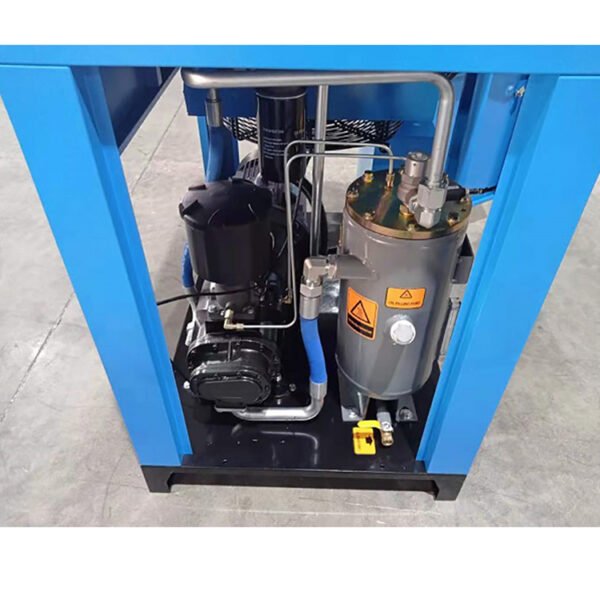 Factory Direct 20 HP Portable Compressor Efficiency Magnetic Two Single Screw Air Compressors