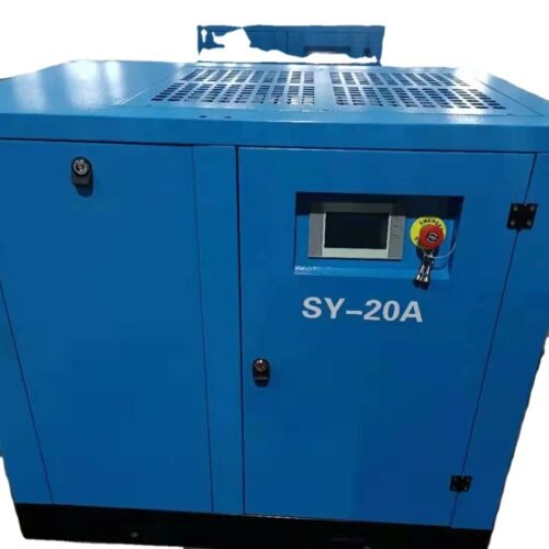 Best selling SY-20A 20HP Single Two Stage Fiber Laser Cutting Machine Screw Air Compressor