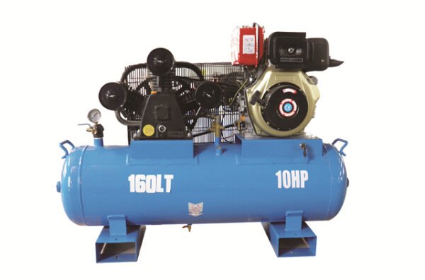 Multi-function SY-W3090D Diesel Compressor 185 cfm 10HP Compresor De Aire 160l