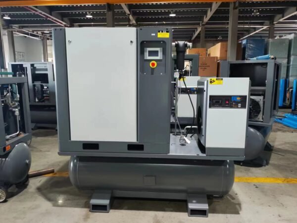 Sayi 8 10 16 Bar 15kw VSD All-in-One Filter Dryer Tank Screw Air Compressor