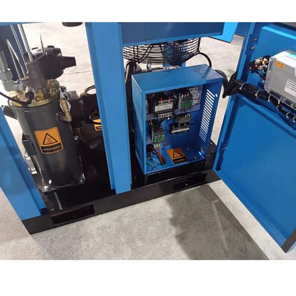 Factory Nice Price 10 hp Power Frequency Industrial Compressors Screw Low Noise Air Compressor