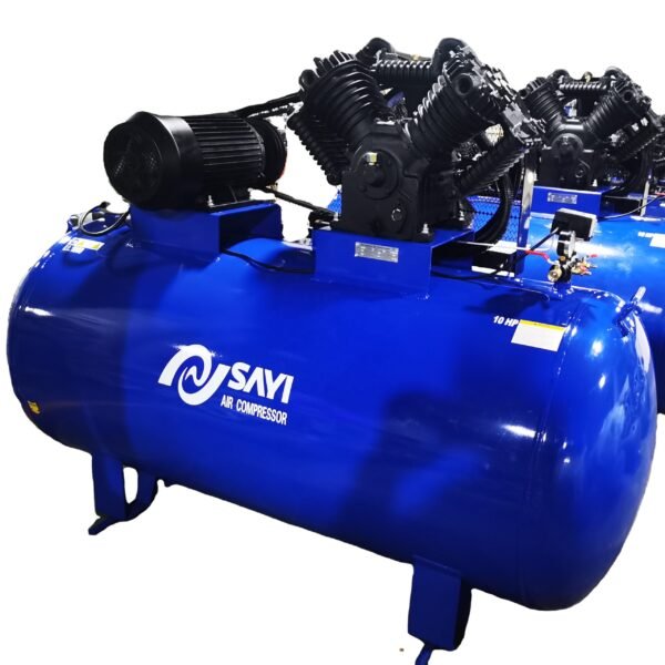 10HP 8 airbar High quality Cast Iron V105 Industrial Compressor Air Portable Industrial Mining Air Compressor 500L