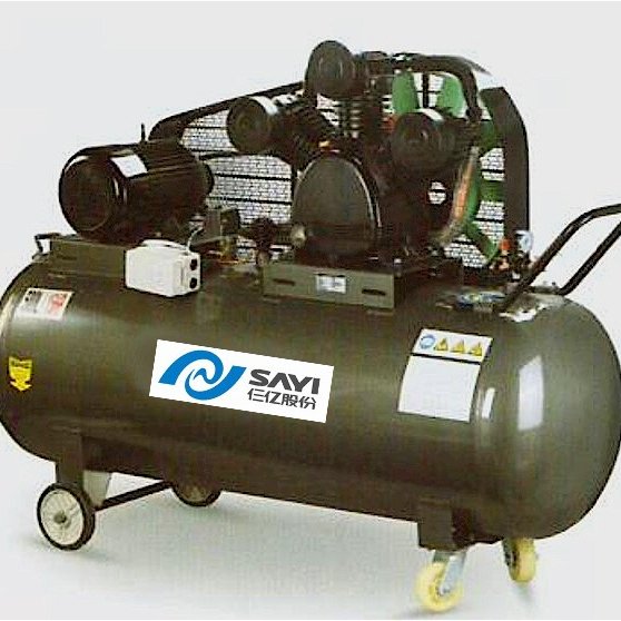 China Supplier SY-W3100 Three Cylinder Compressor Head 500l Air Tank 15HP High Pressure Air Compressor 220V