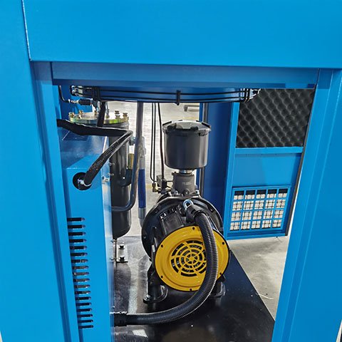 Customized industrial drilling compressor equipment mining compressor air power 10hp permanent magnet frequency screw compressor