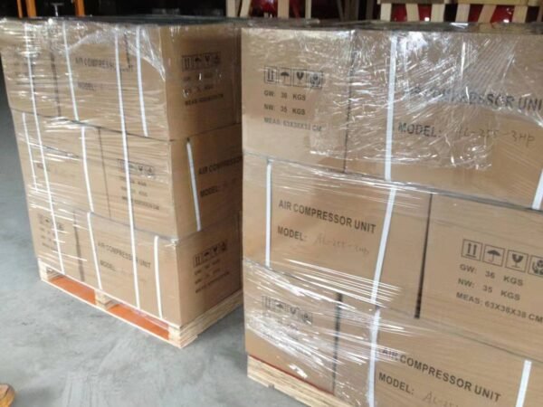 Gasoline Air Compressor CE Approved Facililty Construction Iron Cast V Pump Energy Saving Industrial Machinery